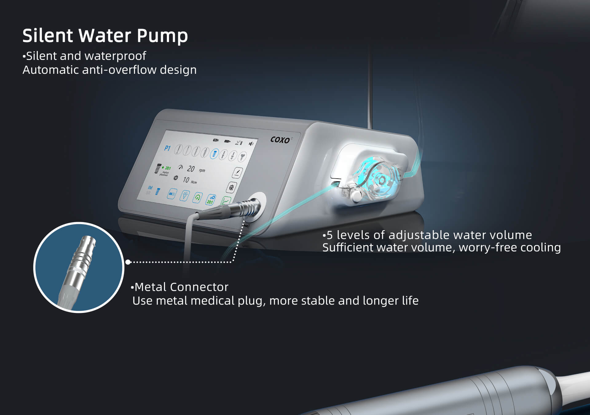 The COXO C-Sailor PRO+ Implant Motor-08