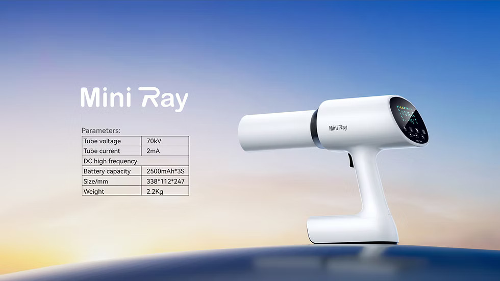 Mini Ray Portable X-Ray Machine By Woodpecker-Mini Ray 8 - End Parameters