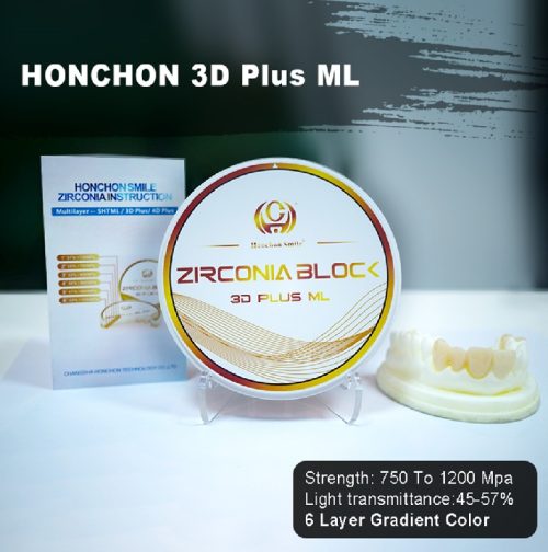 Zirconia Block 3D Plus ML - Honchon Smile