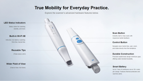 MEDIT i900m Wireless intraoral scanner - MEDIT i900 Mobility