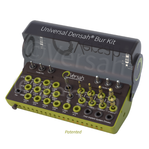 Universal Short Densah Burs Kit with Short Tapered Pilot Drill