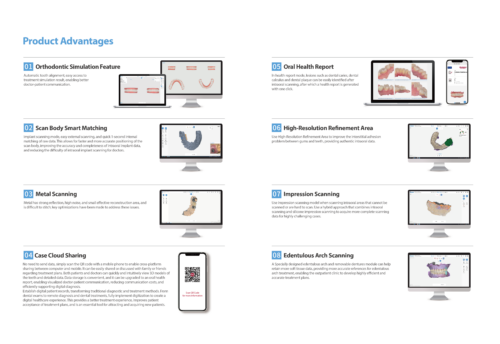 Runyes 3DS V6 Wireless Intraoral Scanner with Wifi