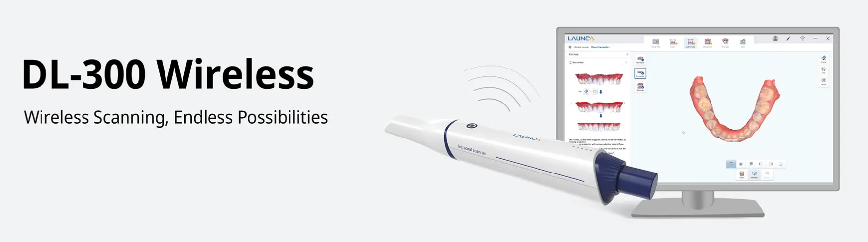 LAUNCA DL-300 Wireless Intraoral Scanner