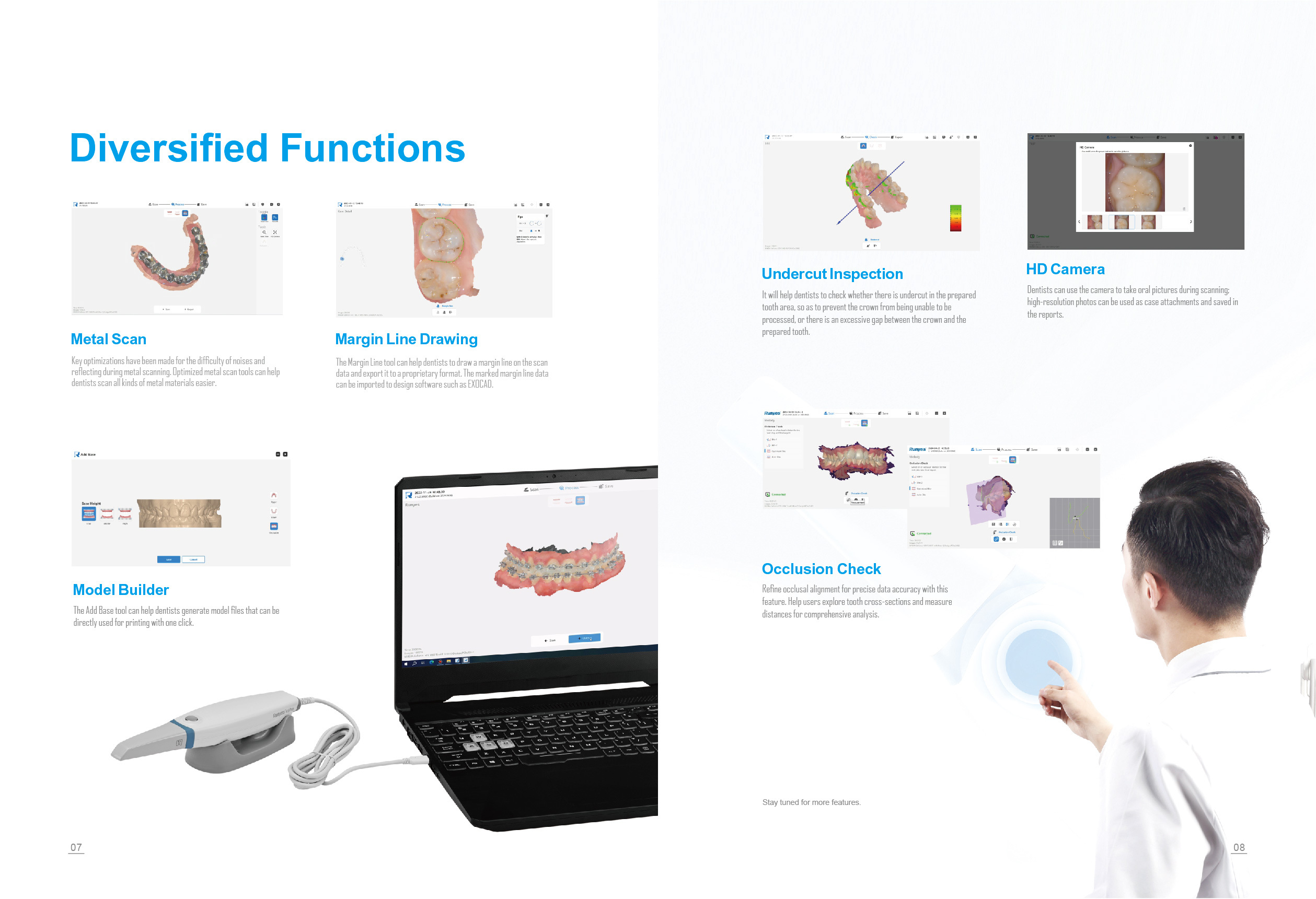 Runyes 3DS V3 PRO Intraoral Scanner